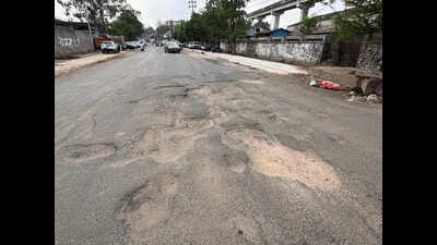 Potholes, patchworks and rain turn Bhopal roads into accident zones