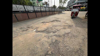Potholes, patchworks and rain turn Bhopal roads into accident zones