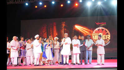 Broadway-style show Asardar Patidar premieres in Rajkot