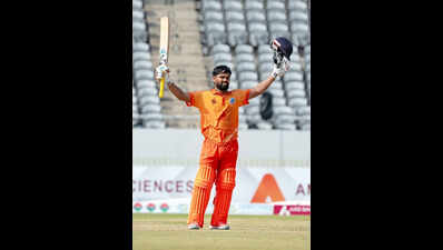 Security guard’s son smashes fastest ton in Baroda Premier League