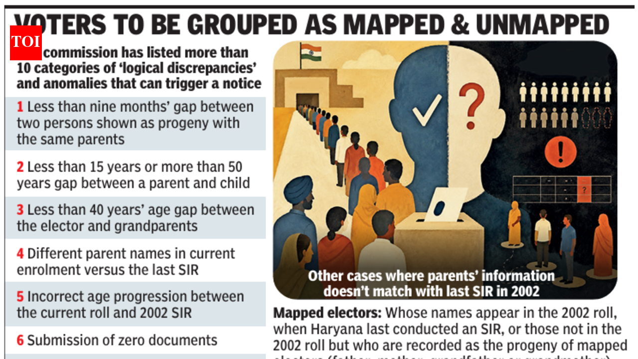 Before SIR, Election Commission outlines what can trigger ‘logical discrepancy’