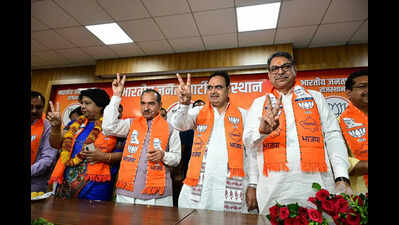 Three candidates set for unopposed RS election from Raj
