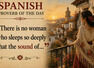 Spanish proverb of the day: &ldquo;There is no woman who sleeps so deeply that the sound of&hellip;&rdquo;