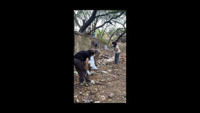 Youths tie up with NMC for 15-day Amrai cleanliness drive