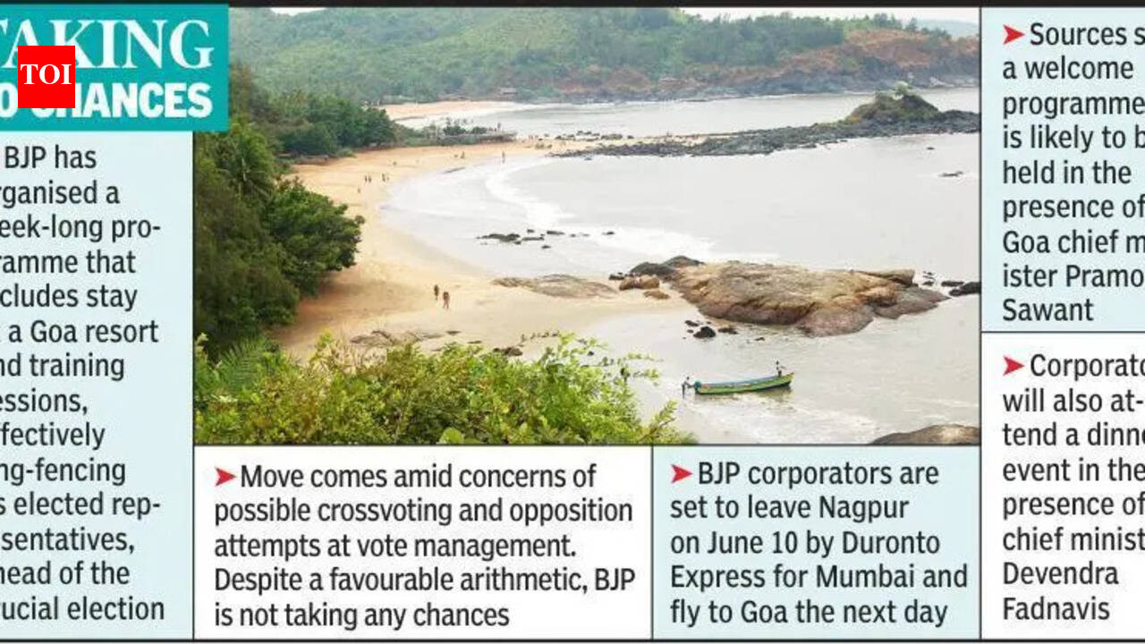Goa Retreat To Ring-Fence City Corporators Before MLC Bypoll