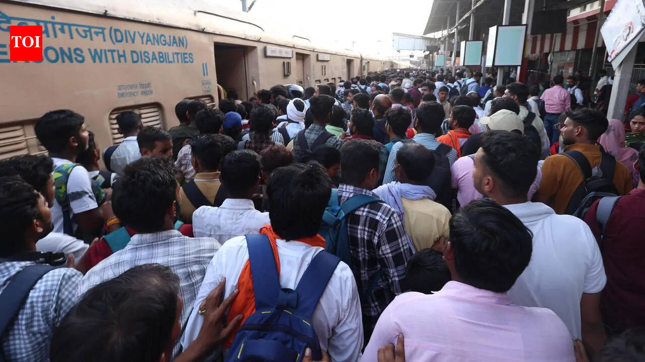 Rush chokes rail network, reserved passengers stranded