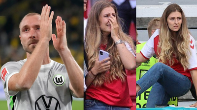 Christian Eriksen breaks silence after on-field collapse as former teammate demands he retire ‘for the sake of his wife’ after latest scare