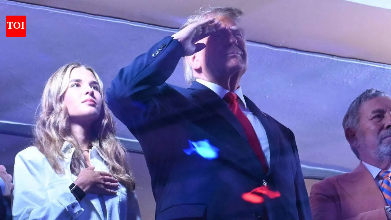 Spurs vs Knicks: Knicks’ NBA Finals game gets presidential spotlight as Donald Trump arrives at MSG