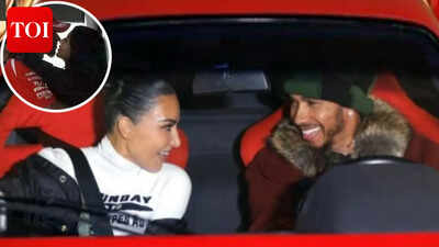 Lewis Hamilton and Kim Kardashian LOCK LIPS as romance heats up in Monaco - PICS