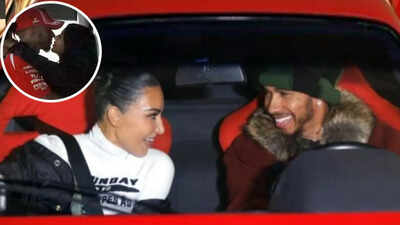 Lewis Hamilton and Kim Kardashian LOCK LIPS as romance heats up in Monaco - PICS
