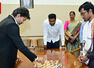 Praggnanandhaa praises CM Vijay after chess match