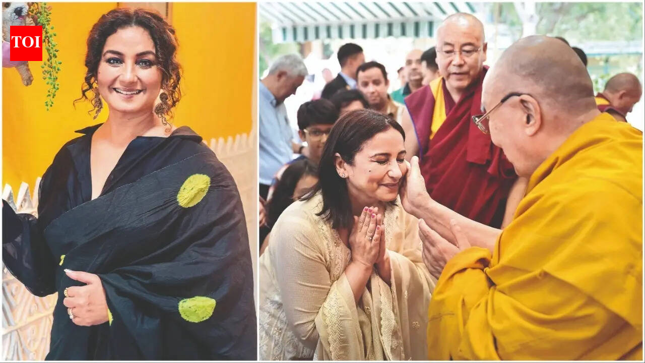Divya Dutta meets Dalai Lama! Says I returned with a life lesson