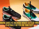 Running shoes vs sneakers: What's the difference and which one should your feet actually be wearing?