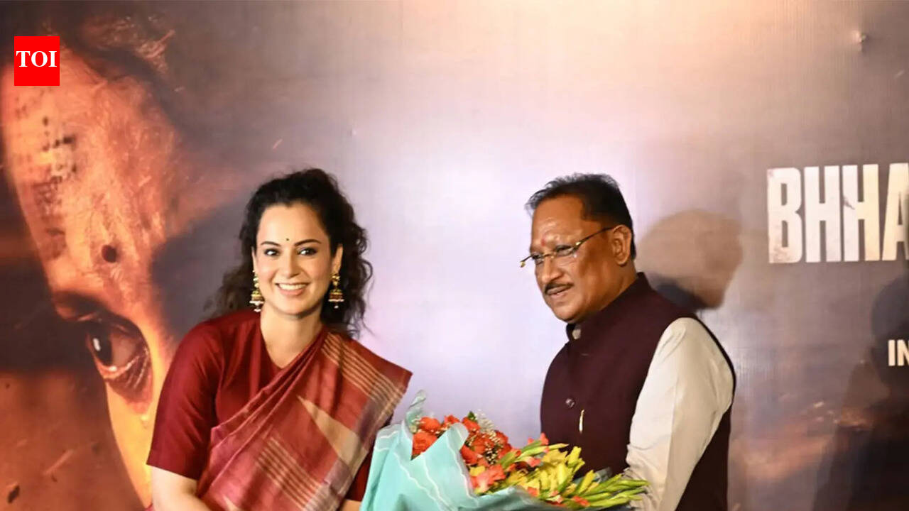 ‘This film will inspire society’: Chhattisgarh CM praises Kangana Ranaut’s ‘Bharat Bhhagya Viddhaata’