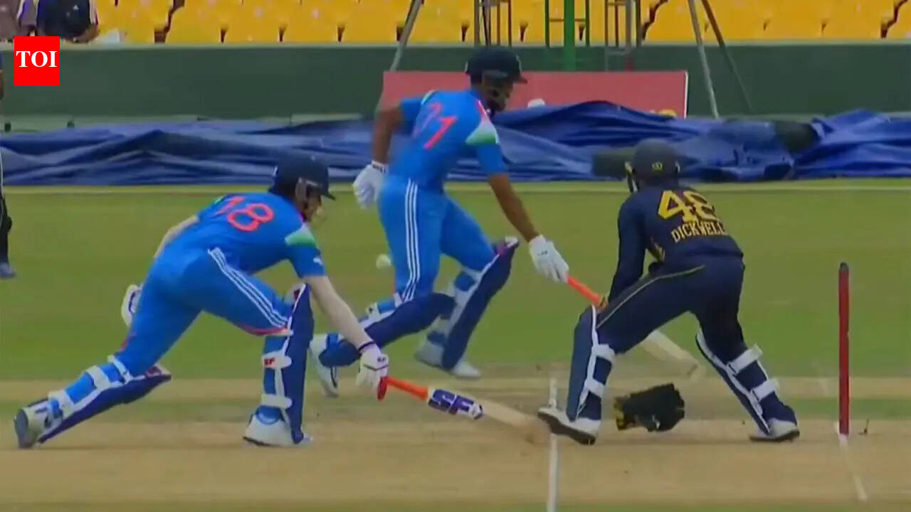 Watch: Bat blocked by Dickwella's foot? Priyansh Arya's freak run-out triggers debate