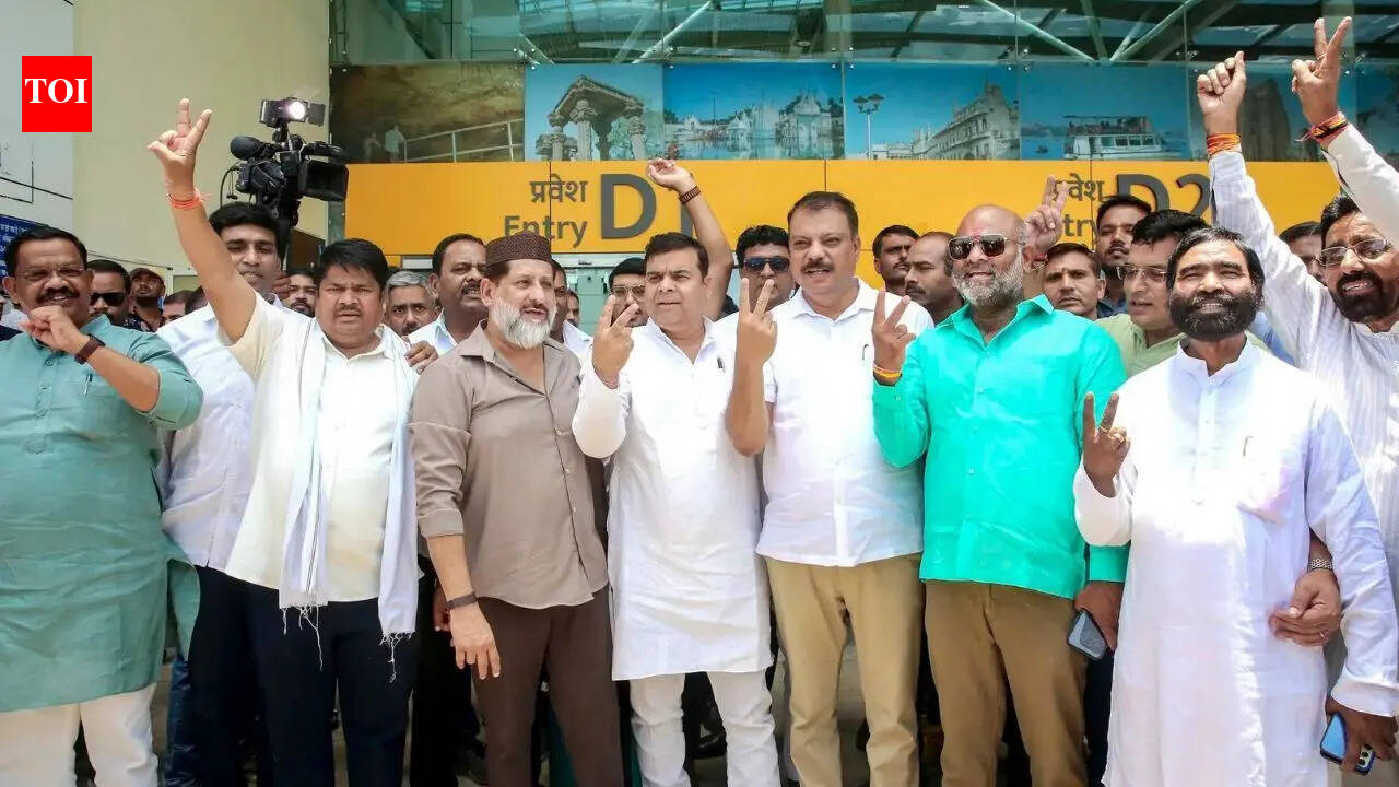 Poaching fears? Congress relocates Madhya Pradesh MLAs to Karnataka, ahead of RS polls