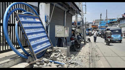June 7 deadline ends, dug-up roads continue to disrupt daily life in Doon