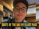 Quote of the day for children by Elliot Page: &ldquo;When we&rsquo;re growing up, there are all sorts of people telling us what to do when really what we need is&hellip;&rdquo;
