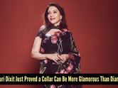 Madhuri Dixit&rsquo;s black lace blouse had one scene-stealer