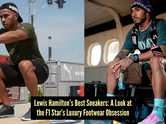 Lewis Hamilton&rsquo;s luxury sneaker collection:A look at the F1 star&rsquo;s footwear obsession