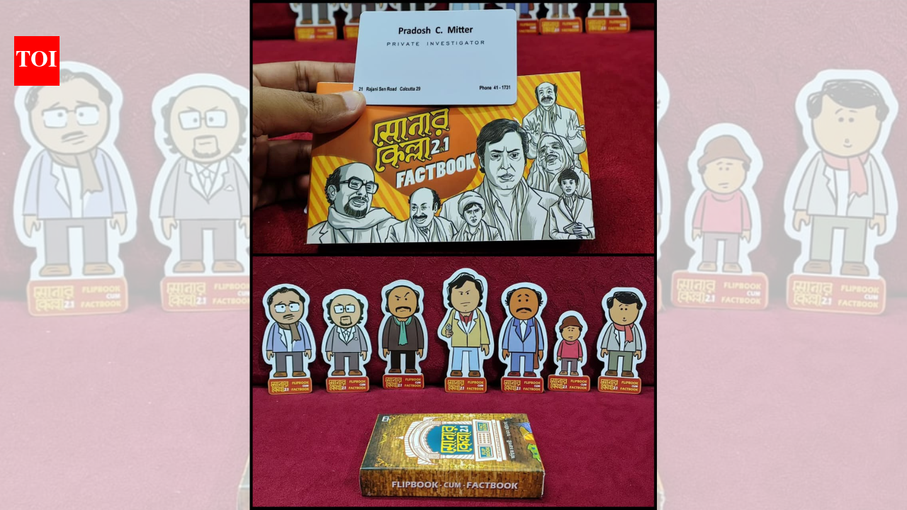 50 years later, Sonar Kella comes to life in Bengal’s first-ever Feluda flipbook