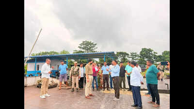 Jorhat DC visits Nimati terminal project site, bats for timely completion