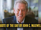 Quote of the day by John C. Maxwell: "A leader is one who knows the way, goes the way, and&hellip;"