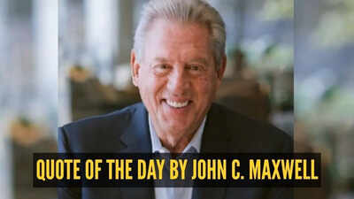 Quote of the day by John C. Maxwell: "A leader is one who knows the way, goes the way, and…"