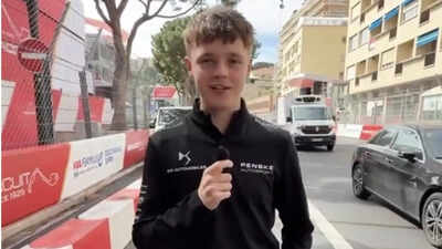 Taylor Barnard shows how a track walk in Monaco is different and difficult: “They don’t close the roads”