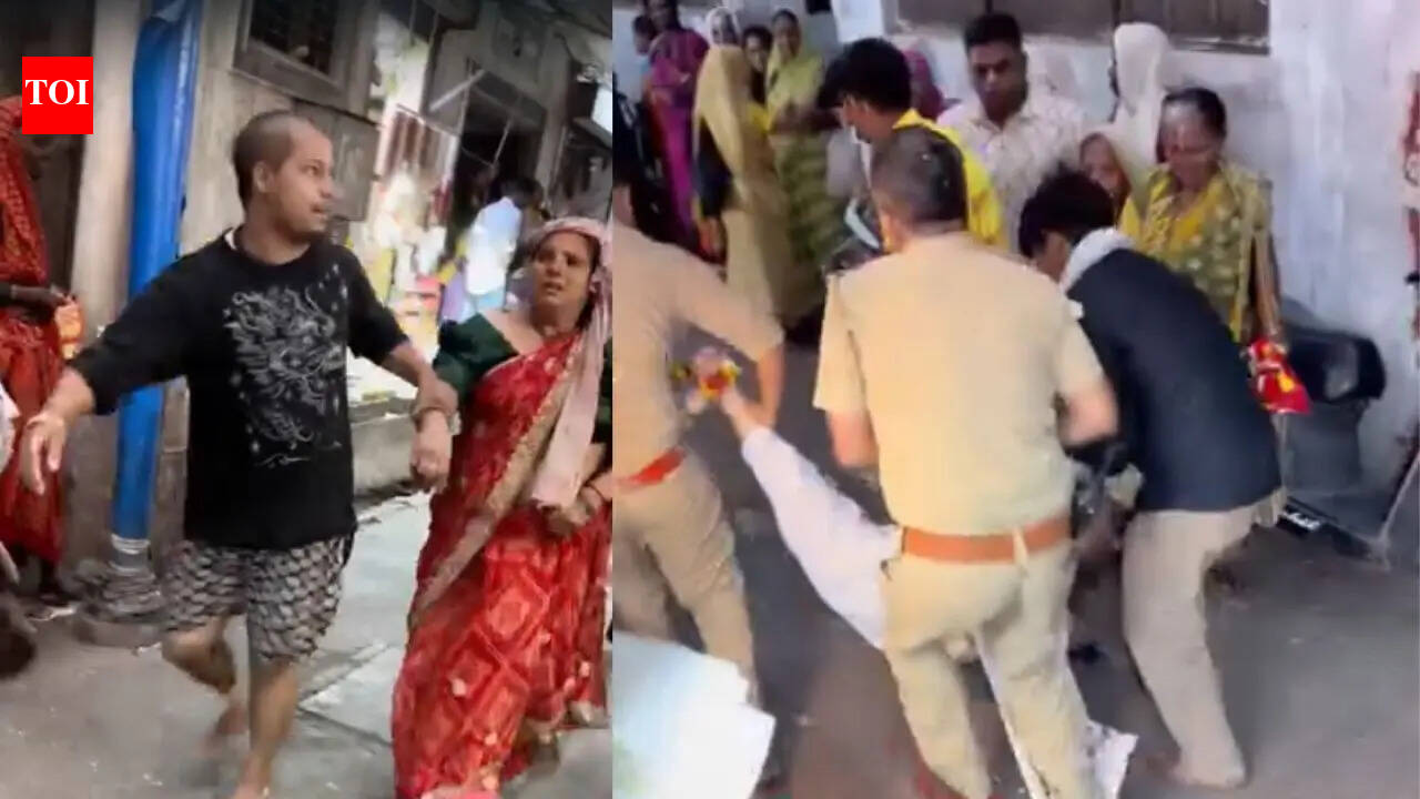 9 injured after balcony ledge collapses near Banke Bihari Temple in Mathura