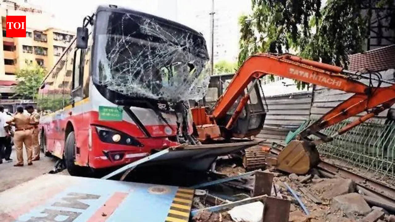 BEST bus crash in Dadar: RTO probes cause as driver cites tech fault