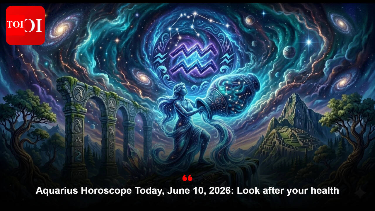 Aquarius Horoscope Today, June 10, 2026: Look after your health