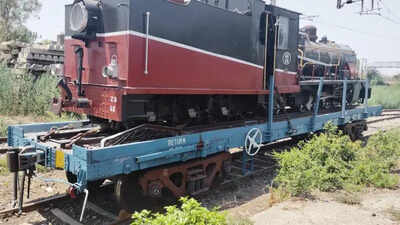 Back to the steam age: Restored locomotive returns to Kangra Valley Railway