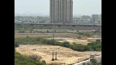 Trees felled, land cleared on 100-acre land parcel along Dwarka Expressway corridor