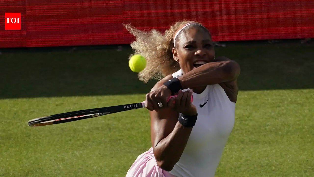 Hitting 193 km/h at 44, Serena Williams' tennis return steals the show - Watch