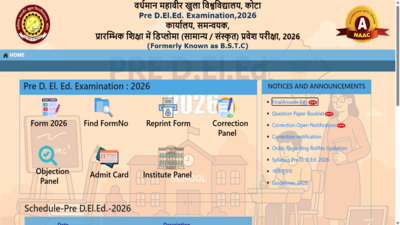 Rajasthan BSTC Pre DElEd result 2026 to be released shortly at predeledraj2026.com: Here's how to download scorecards
