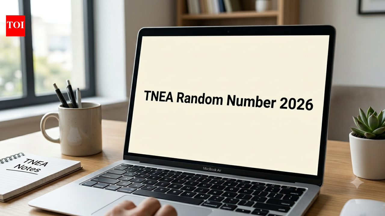 TNEA Random Number 2026 out today: Link and steps to check here