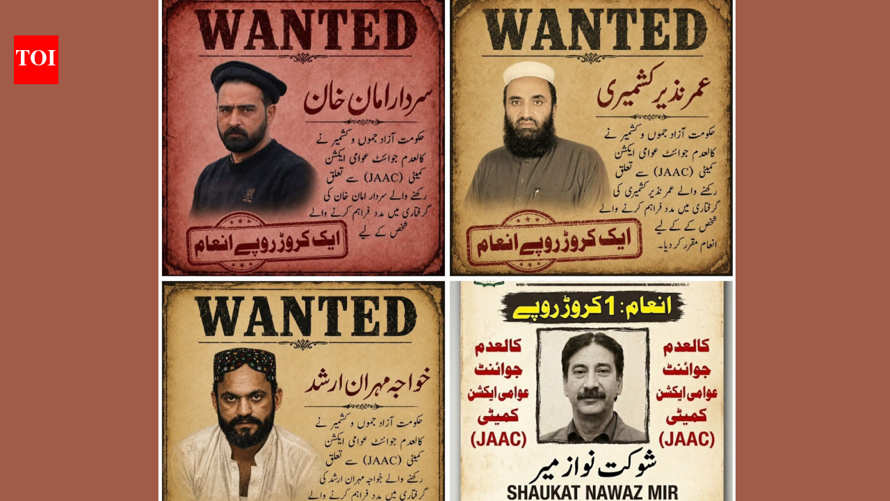 Pak launches manhunt for four PoK protesters after crackdown killing 19 kids, 7 pregnant women