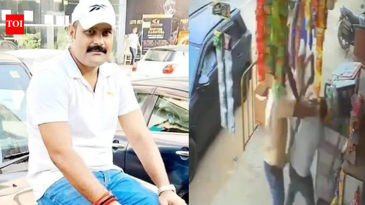 Father-son duo gunned down in broad daylight in UP, shooter dies hours later; CCTV video surfaces