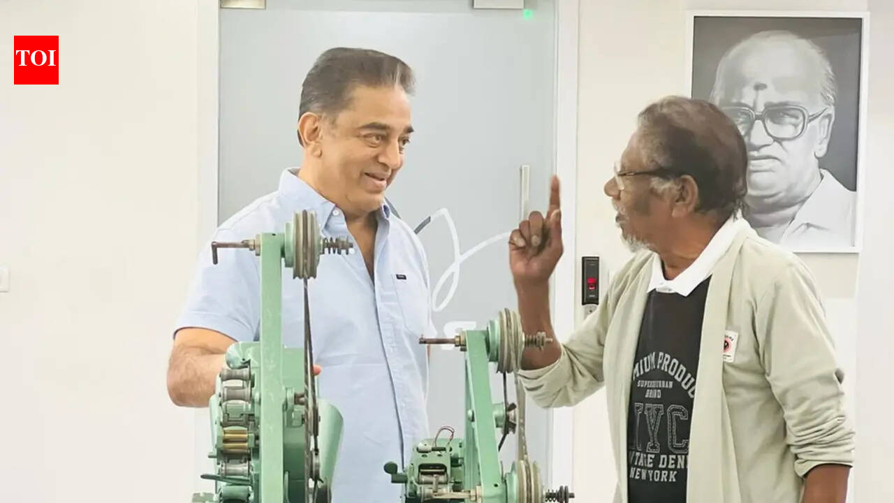When Kamal Haasan shared RARE moment with Bharathiraja and celebrated his decades-long bond