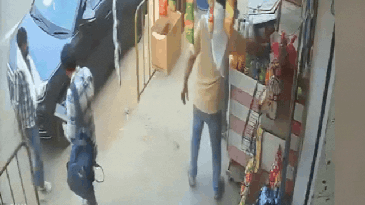 Father-son duo gunned down in broad daylight in UP, shooter dies hours later; CCTV video surfaces