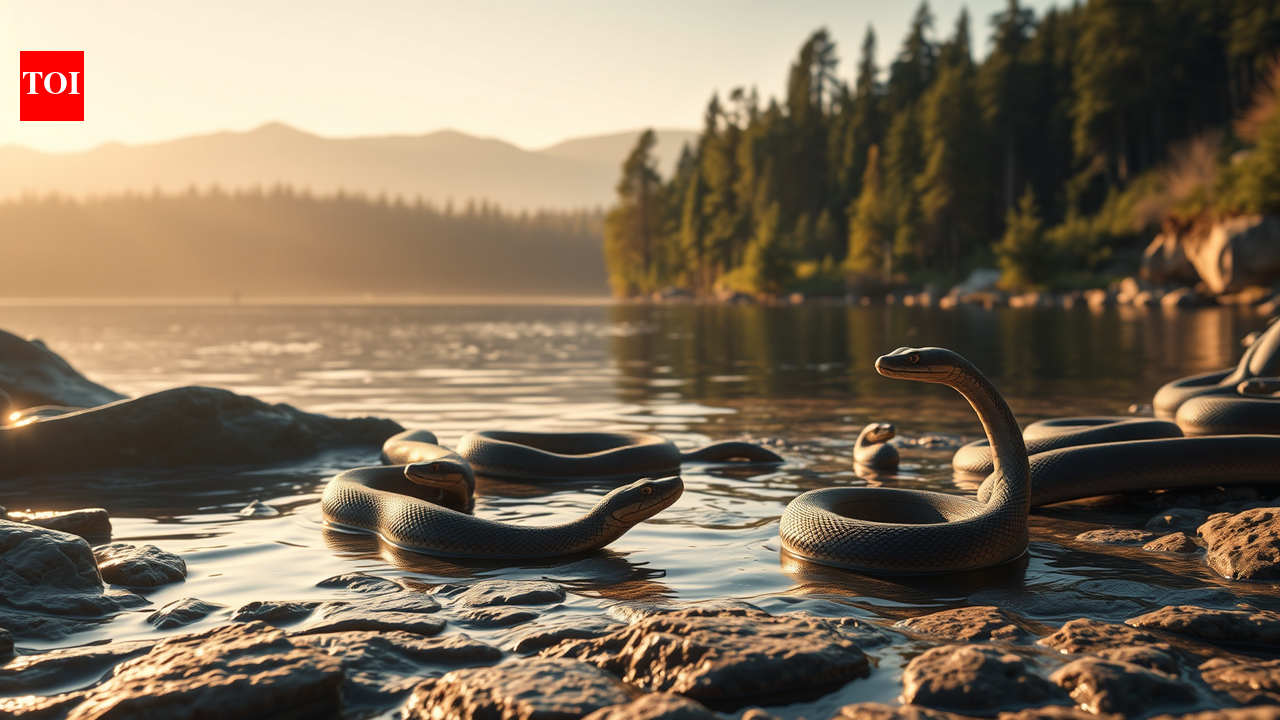 Snake-filled waters of Maine: Where to spot northern water snakes, garter snakes, and more