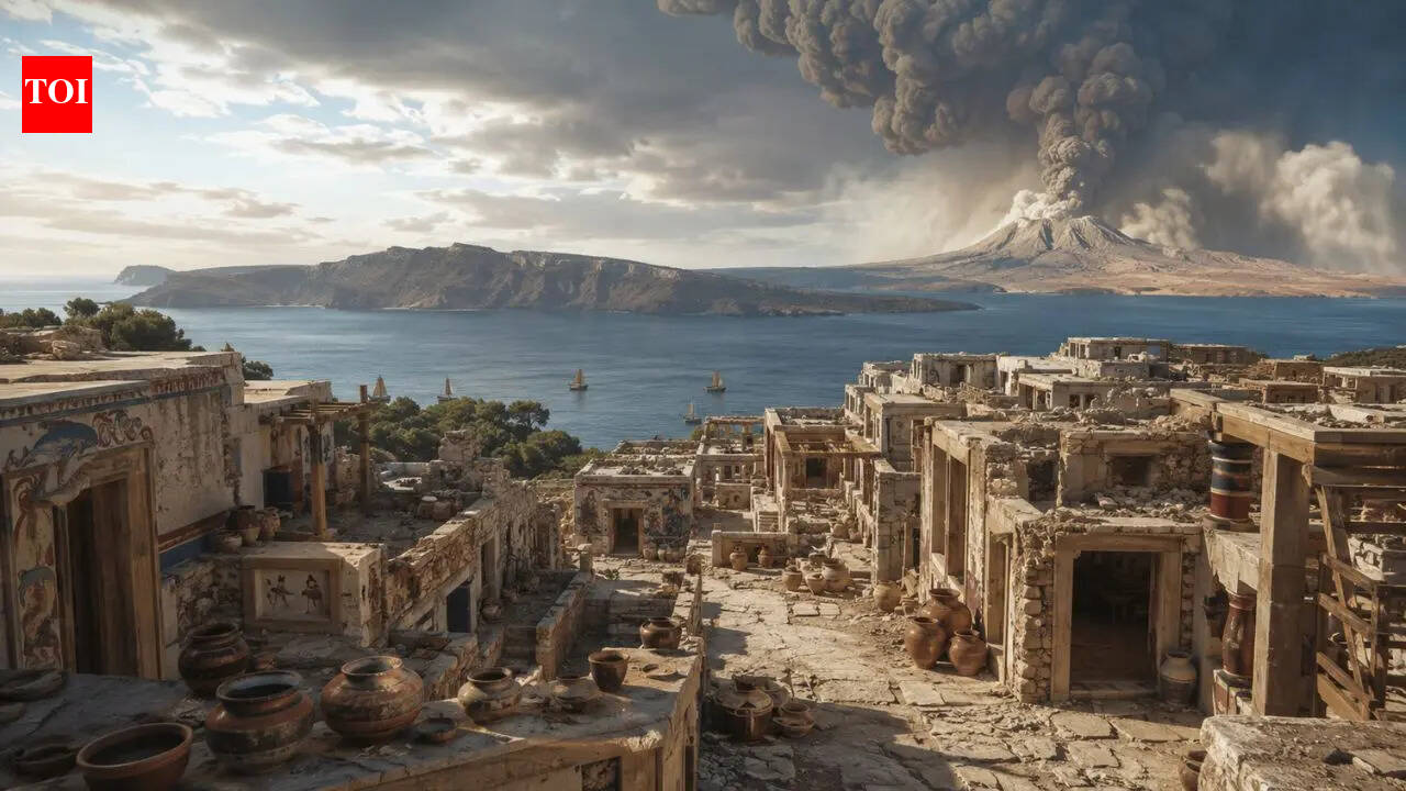 In 1967, archaeologists dug up a lost Bronze Age city buried in ash but its residents vanished without a trace, leaving only silence behind