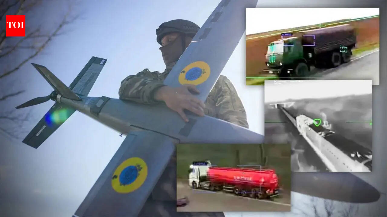 New war strategy: How Ukraine is using AI drones to target Russia's logistics network