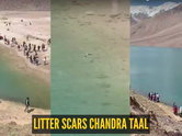 &ldquo;Zabardasti ganda karne ki aadat hai logon ki&hellip;"; tourists turn Spiti&rsquo;s Ramsar-listed Chandra Taal into a littering ground