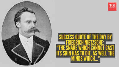 Success quote of the day by Friedrich Nietzsche: “The snake which cannot cast its skin has to die, as well the minds which..."
