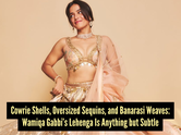 Wamiqa Gabbi&rsquo;s statement Banarasi lehenga look
