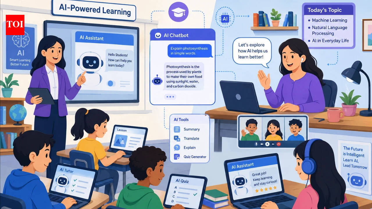 'Ma'am, aap hi samjha do': Why teachers aren't worried about AI taking over classrooms yet