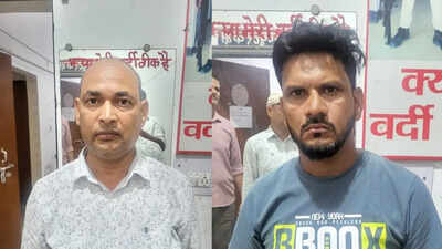 UP EOW arrested two absconding accused in Rs 25 lakh forged loan fraud case