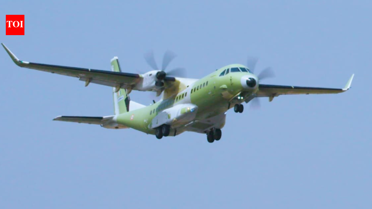 'Made in India' Airbus C295 takes to the skies for first test flight - Watch